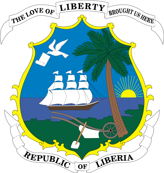 File:Coat of arms of Liberia.svg