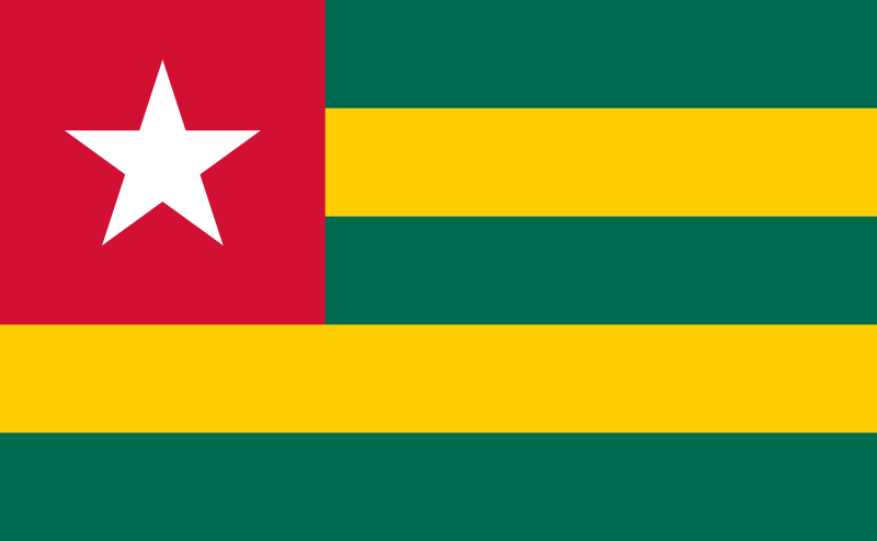 File:Flag of Togo.svg