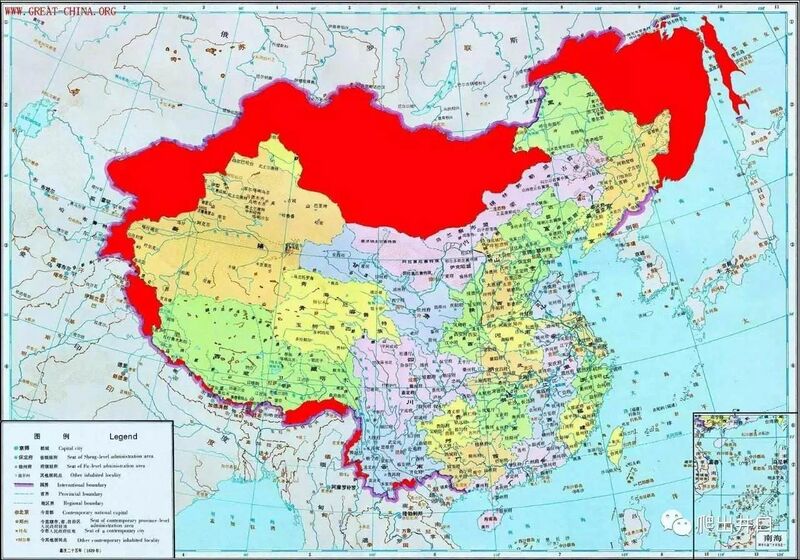 Fichier:Map of qing vs prc.jpg
