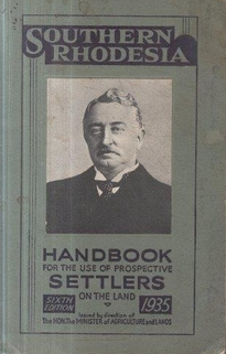 Cover of a book featuring a portrait of the imperialist Cecil Rhodes.