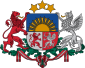 Coat of arms of Republic of Latvia