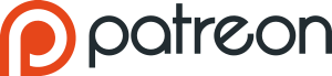 Patreon logo with wordmark.svg