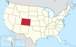 Location of Colorado