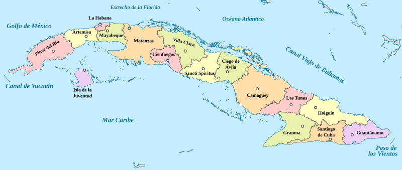 Archivo:Cuba Provincias.svg