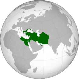 The empire at its height around 500 BCE