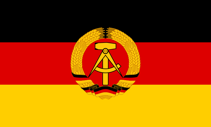 Archivo:Flag of the German Democratic Republic.svg