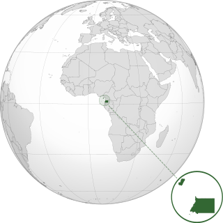Location of Republic of Equatorial Guinea