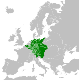 The empire in 1789