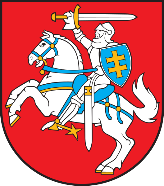 File:Coat of arms of Lithuania.svg