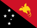 Flag of Independent State of Papua New Guinea