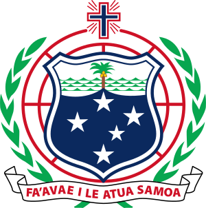 Coat of arms of Samoa.svg