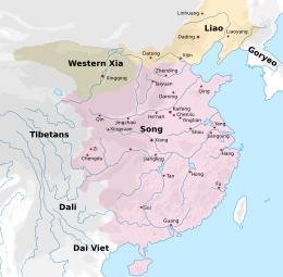 The Song dynasty at its peak in 1111