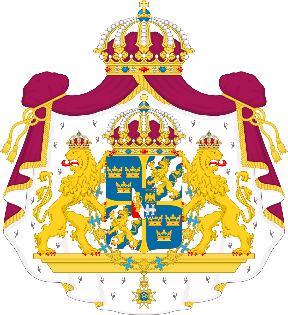 File:Coat of arms of Sweden.svg - ProleWiki