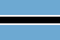 Flag of Republic of Botswana
