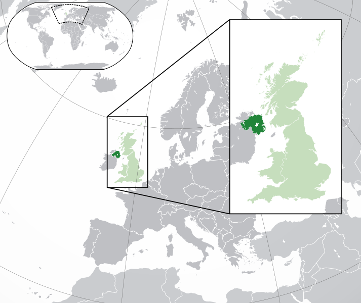 File:Northern Ireland in the UK and Europe.svg